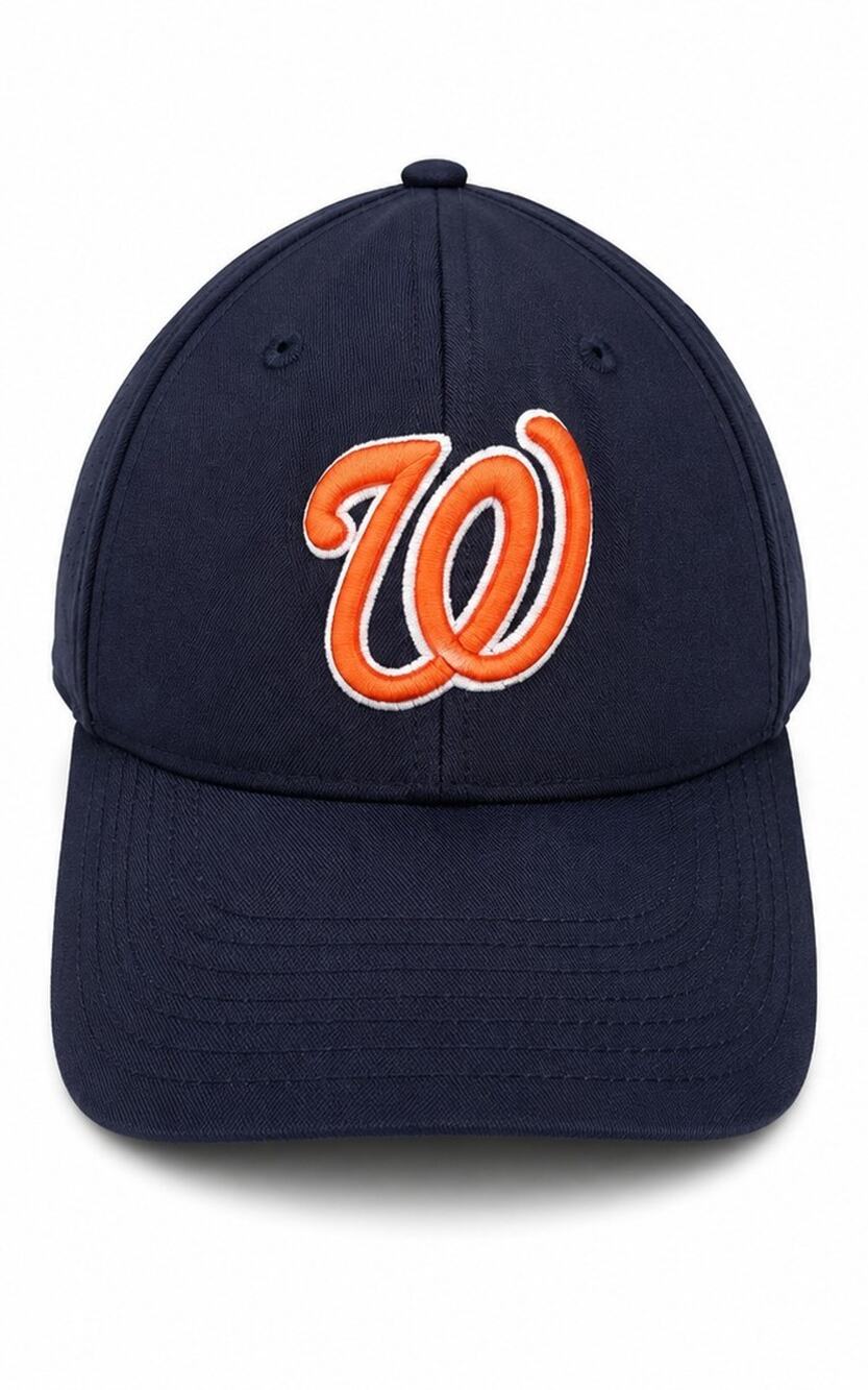 Washington Nationals MLB Richardson Blue Orange Baseball Cap Hat Fitted SizeL/XL